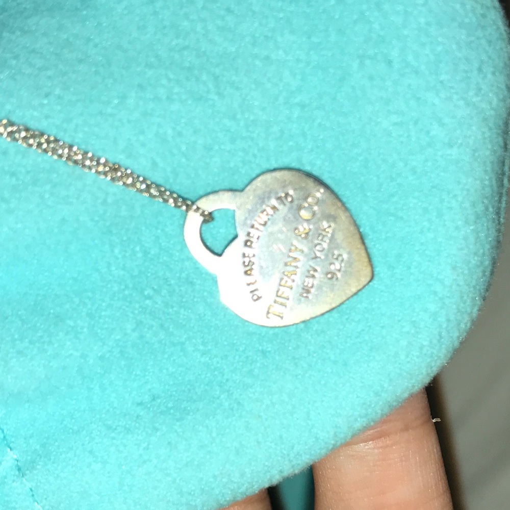 tiffany heart necklace